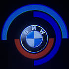 Логотип підсвічування дверей БМВ Lazer logo light BMW E60 E65 E70 E90 F10 Ювілейний, фото 3