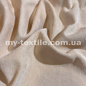 Трикотаж Вельвет однотонний (микровельвет) Бежевий Світлий