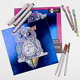 Розмальовка антистрес SANTI Magic colors металік 24 арк., фото 3