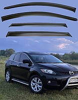 Вітровики Mazda CX-7 2006-2012 (скотч) VIP Китай