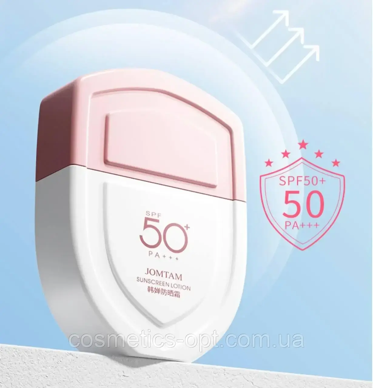 Сонцезахисний лосьйон для чутливої шкіри Jomtam Sunscreen Lotion SPF50+ PA+++, 40 g, фото 1
