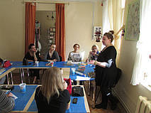 Блиц-курс Ирины Горюновой " Будуарная кукла" в Студии куклы, Сентябрь, 2016 года. 2