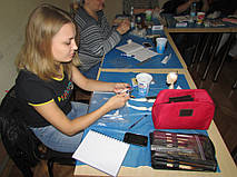 Блиц-курс Ирины Горюновой " Будуарная кукла" в Студии куклы, Сентябрь, 2016 года. 3