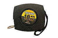 Рулетка Toolex - 10м x 10мм бобина металлическая (200262390#)