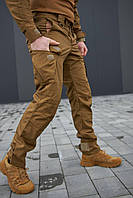 Тактические штаны брюки карго тактические Kayman цвет койот / Штаны карго тактические для военных 30-32