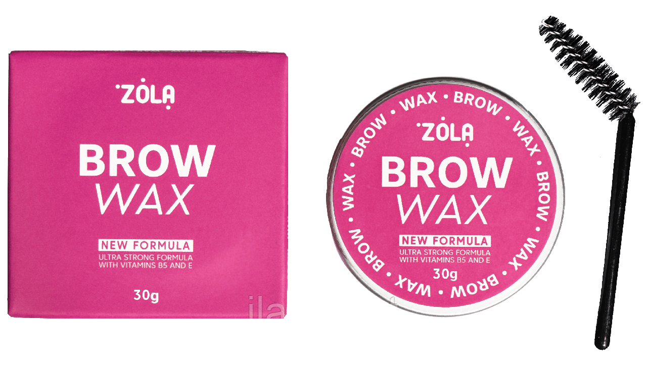 Віск для фіксації брові Brow Wax Zola, 30 гр