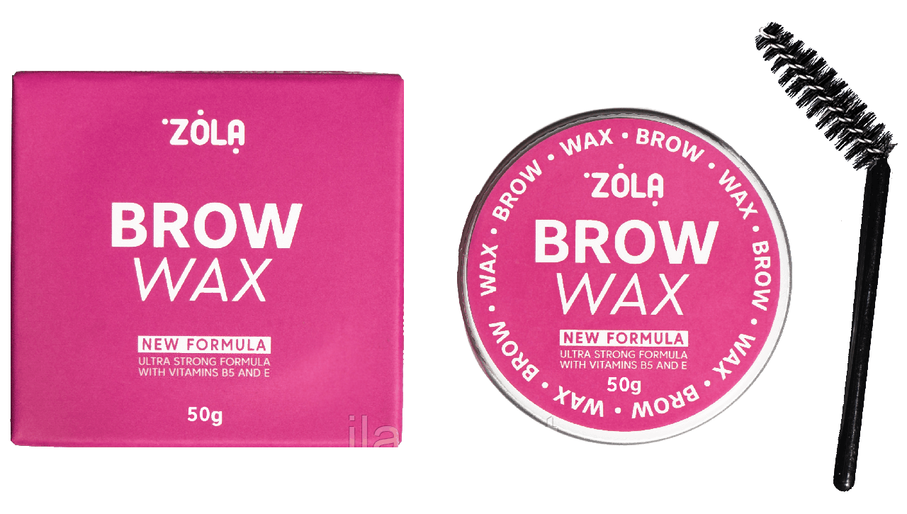 Віск для фіксації брів Brow Wax Zola, 50 гр