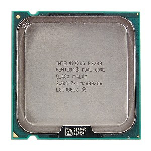 ПРОЦЕСОР 2 ЯДРА S 775 PENTIUM Dual-CORE E2200 ( E 2200 2 по 2,2 Ghz кожне, FSB 800 s775 ) INTEL