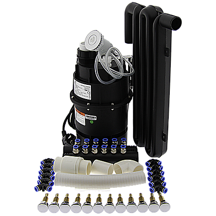 Комплект для аэромассажа на 12 латунных форсунок с мощностью компресора 700w ( СЕТ-015 А ), фото 2