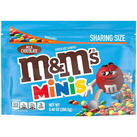 M&M's Minis Milk Chocolate Sharing Size 267g, фото 1