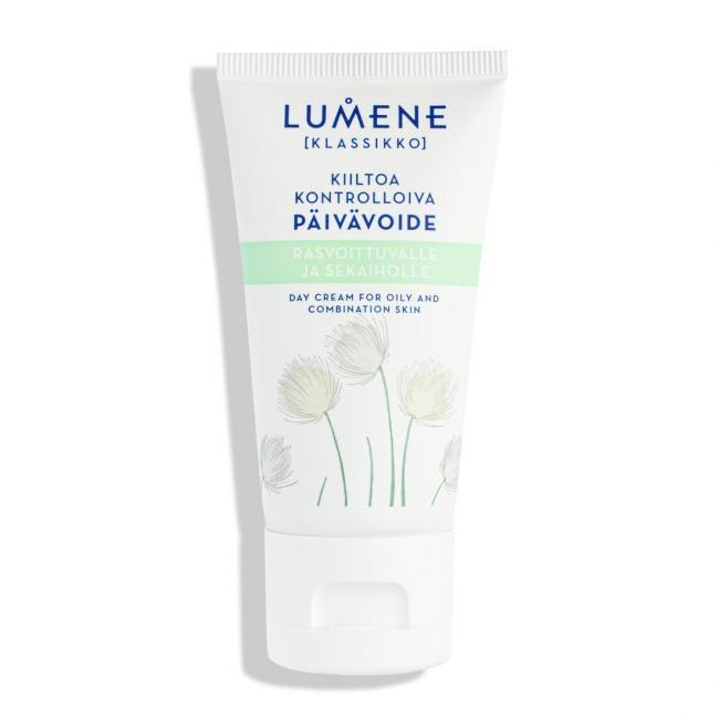 Денний крем для жирної шкіри обличчя Lumene Klassikko [Classics] Shine Controlling Day Cream, фото 1