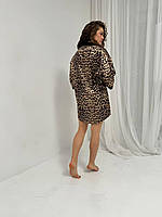 Ночнушка жіноча шовк армані. Домашня сорочка. Одяг для дому і сну., фото 10