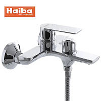 Cмеситель для ванны однорычажный с коротким изливом HAIBA ALEX 009 хром латунь HB0889