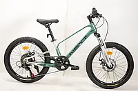 Дитячий спортивний велосипед 20" дюймів Corso «Next» NX-20426 магнієва рама, Shimano Revoshift 7 швидкостей,