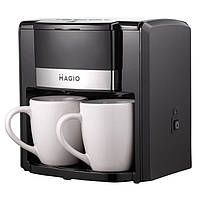 Кофеварка для дома MAGIO MG-450 / Кофемашина домашняя / FP-911 Маленькая кофемашина