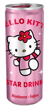 Напій газований Hello Kitty малина-фейхоа, 250 мл, 24 шт/ящ