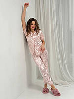 Піжама штани і сорочка. Комплект домашній. Одяг для сну жіночий., фото 9