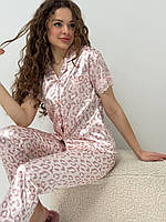 Піжама штани і сорочка. Комплект домашній. Одяг для сну жіночий., фото 4