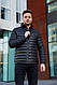 Чоловіча куртка демісезонна великих розмірів Zero Frozen ZF50470B (батал), фото 3