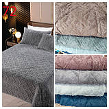 Покривало велюрове шиншилу 200х230, фото 2