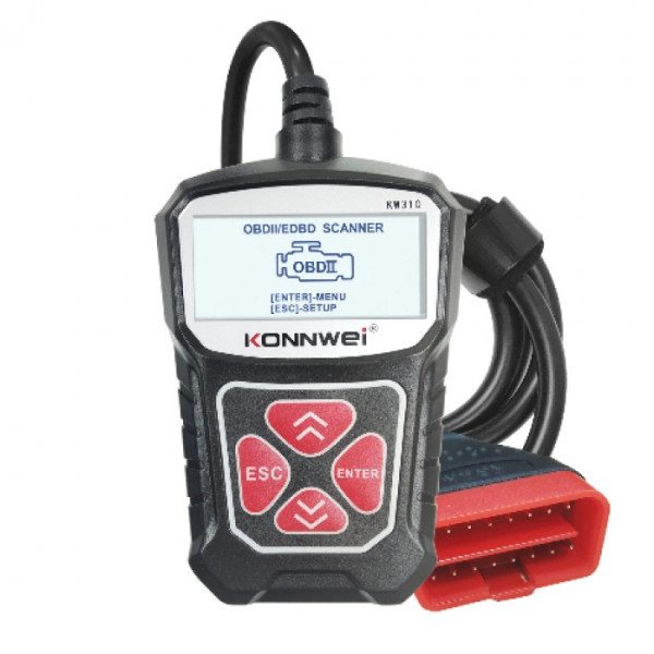 Диагностический автосканер KONNWEI KW310 CAN OBDII + EOBD CODE READER - фото 4 - id-p2120088080