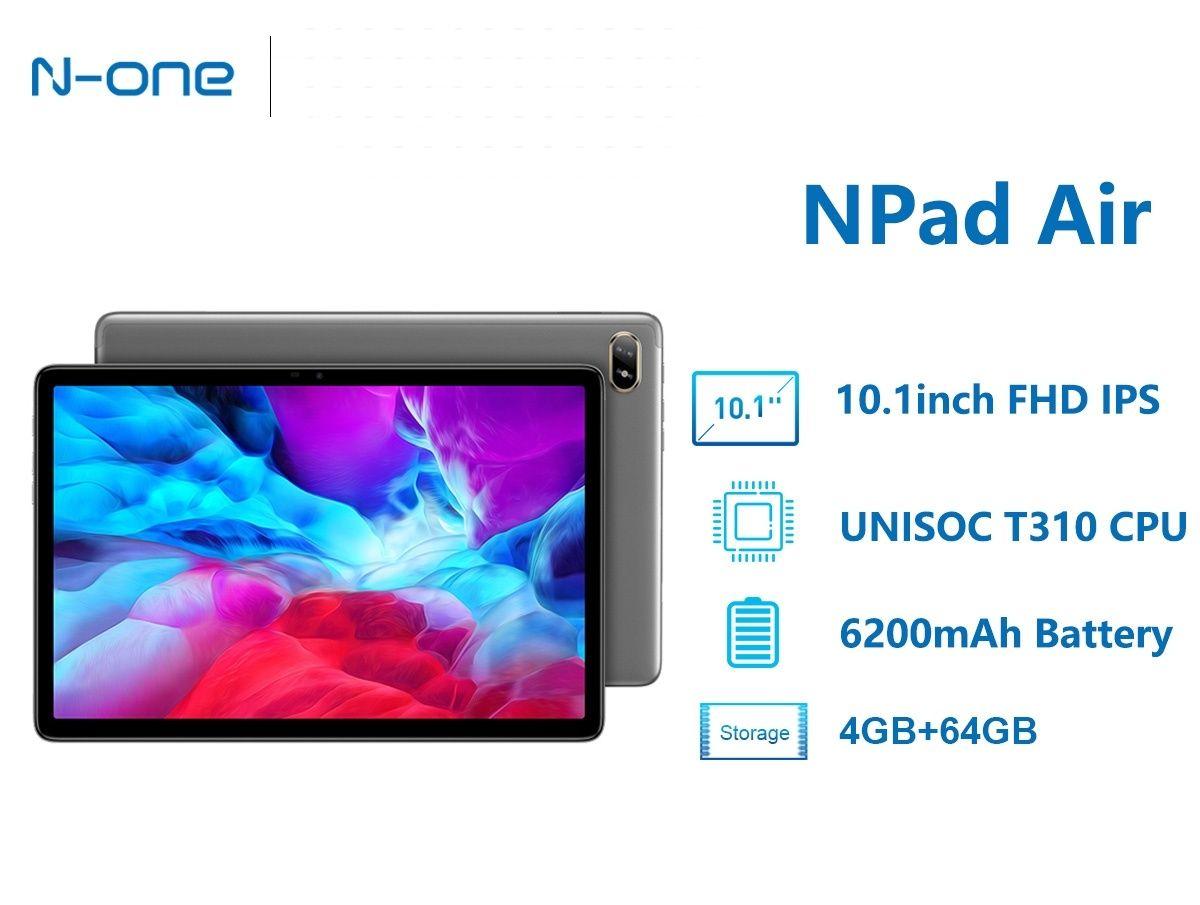 Планшет N-ONE NPad Air 10.1" IPS 1080p/4 64 gb LTE навігатор електронна книга eBook ipad pro air mini mi pad
