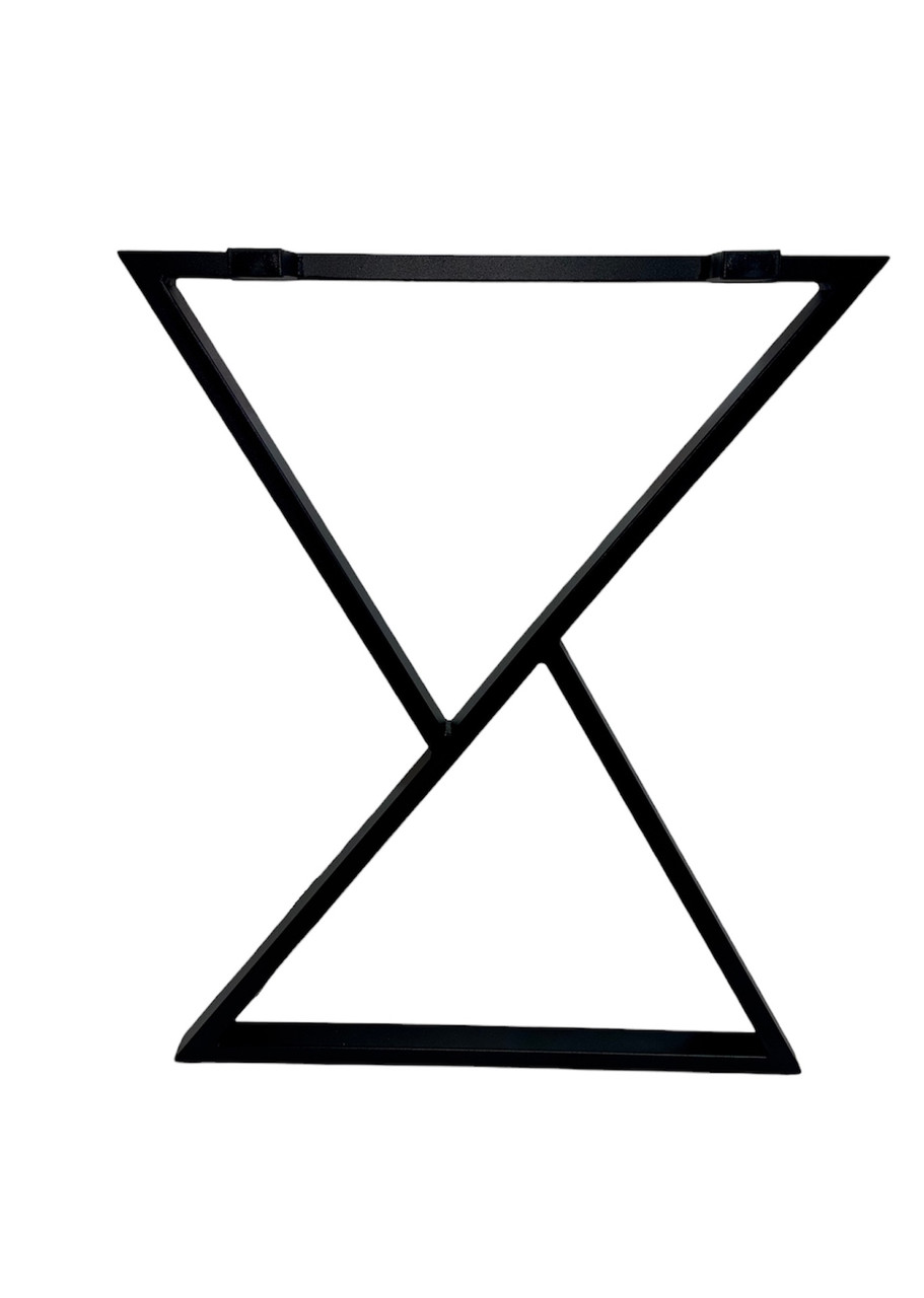 Опора для столу металева 590 * 730 * 40 мм. Виготовлення каркасів, меблеві опори ніжки Лофт для офісу, будинку, фото 1