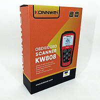 Автомобильный диагностический сканер Konnwei KW808 BR-676 OBD II/EOBD