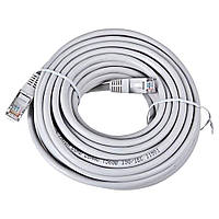 Кабель патч-корд LAN LAN для интернета / 40 метров / Серый