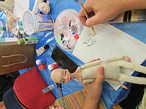 Блиц-курс Ирины Горюновой " Будуарная кукла" в Студии куклы, Сентябрь, 2016 года. 17