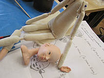 Блиц-курс Ирины Горюновой " Будуарная кукла" в Студии куклы, Сентябрь, 2016 года. 18