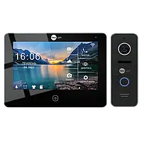Комплект NeoLight NeoKIT HD Pro WF B/Black Комплект видеодомофон с вызывной панелью Видеодомофон для дома