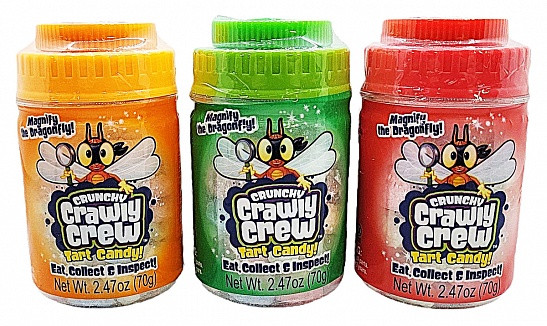 Kidsmania Crunchy Crawly Crew Tart Candy 70g