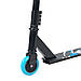 Самокат трюковий алюмінієвий, колеса PU 100 мм, чорний, фото 5