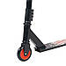 Самокат трюковий алюмінієвий, колеса PU 100 мм, чорний, фото 8