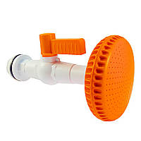 Комплект для поливу душовий пластиковий Norton 9 см помаранчевий