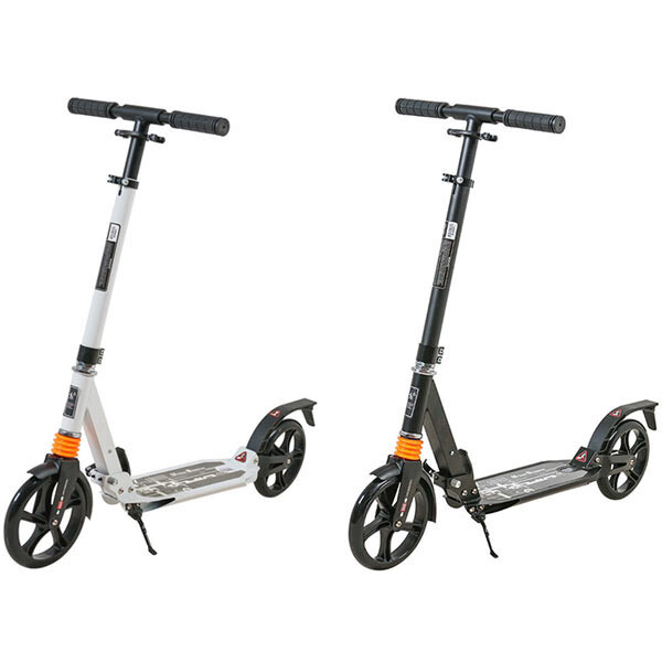 Самокат міський прогулянковий, D 200 мм, гальмо задній, 2 кольори, Scooter, фото 1