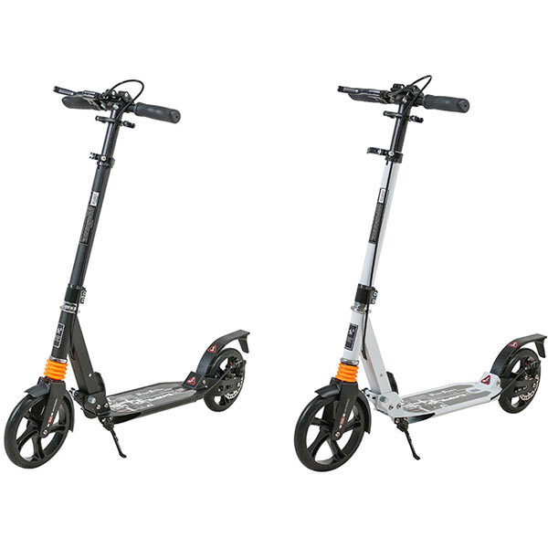 Самокат міський прогулянковий, D 200 мм, дискове гальмо, 2 кольори, Scooter, фото 1