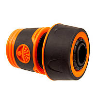 Конектор гумовий SLD 3/4'' чорний