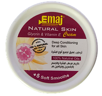 Emaj Skin Cream Glycerin & Vitamin E Cream Зволожуючий крем для обличчя та тіла з гліцерином