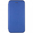 Шкіряний чохол (книжка) Classy для Samsung Galaxy A10 (A105F) Синій, Слот для візитки