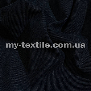 Трикотаж микровельвет Чорний
