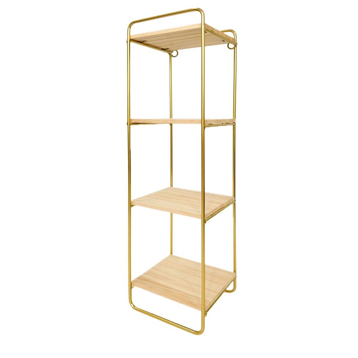 Полка настінна з 4 полицями 485*135*120мм (D) SW-00001639, фото 1