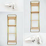 Полка настінна з 4 полицями 485*135*120мм (D) SW-00001639, фото 6