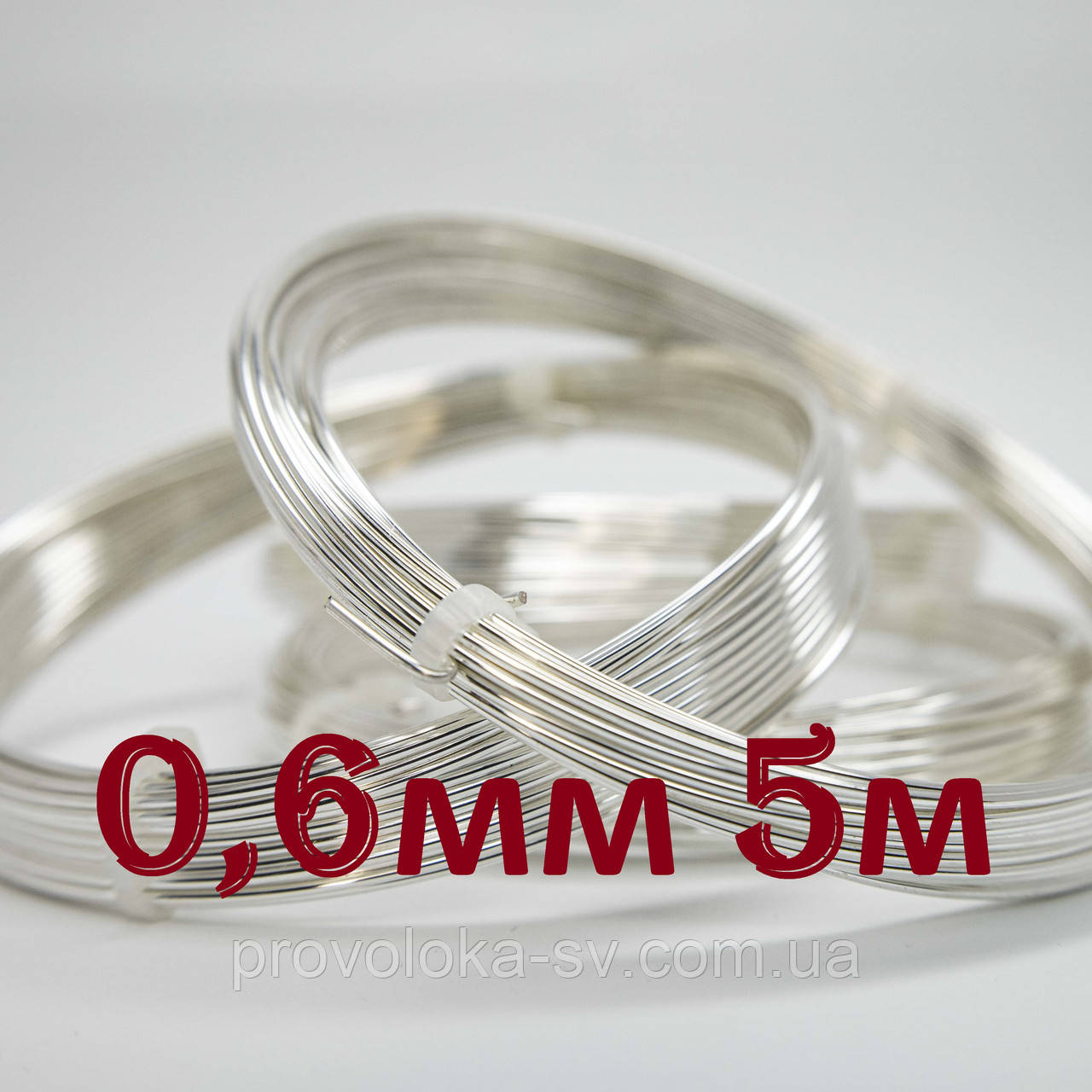 Мідь луджена 0,6 мм - 5 метрів для електроніки, пайки, покрита оловом, електротехнічний дріт, екранована