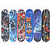 Скейт дитячий дерев'яний, колеса PVC 50х25 мм, міх кольорів, дека 59х15 см, 7 видів, фото 3