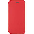 Шкіряний чохол (книжка) Classy для Samsung Galaxy A22 4G / M32 Червоний, Слот для візитки