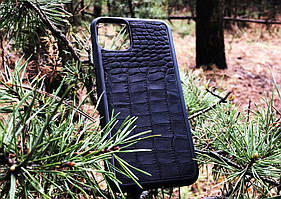 Чохол для (Iphone 11 Pro Max) alligator black