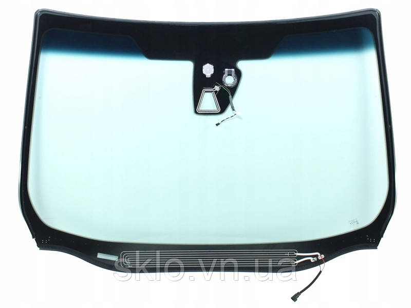 Лобове скло Ford Edge 2015-2018 з датчиком, камерою, повним підігрівом, кріпленням і молдингом - Форд Едж