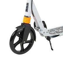 Самокат міський прогулянковий, D 200 мм, гальмо передній, 2 кольори, Scooter, фото 2